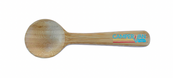 Bamboo Campervan Coffee Scoop + Bag Clip
