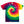 Load image into Gallery viewer, Rainbow Tie-Dye Shaka Shirt, (embroidered white front logo)
