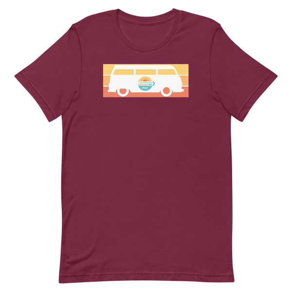 Unisex Sunset Campervan T-Shirt, (front design)