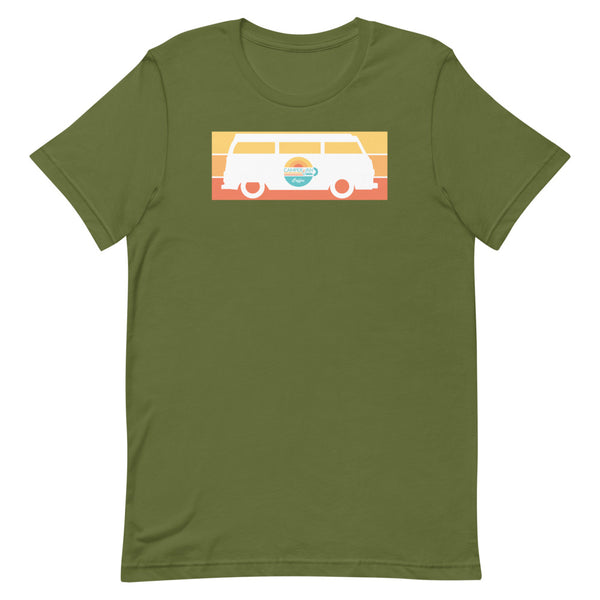 Unisex Sunset Campervan T-Shirt, (front design)