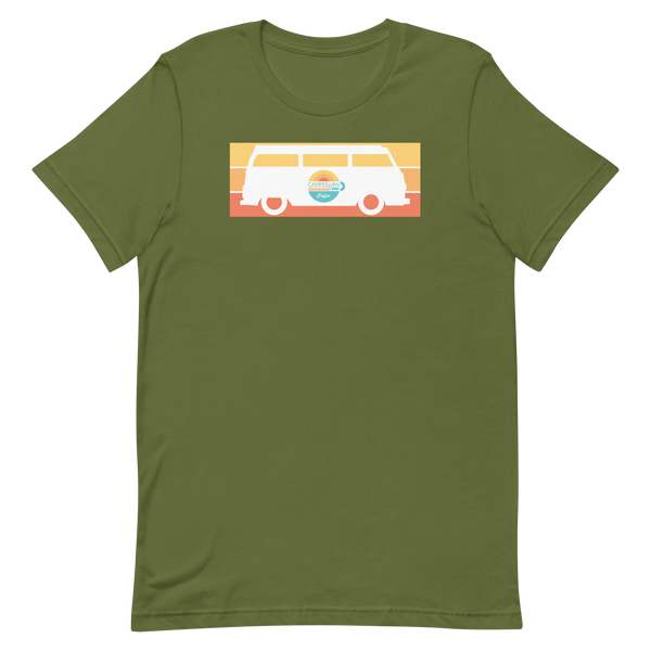Unisex Sunset Campervan T-Shirt, (front design)