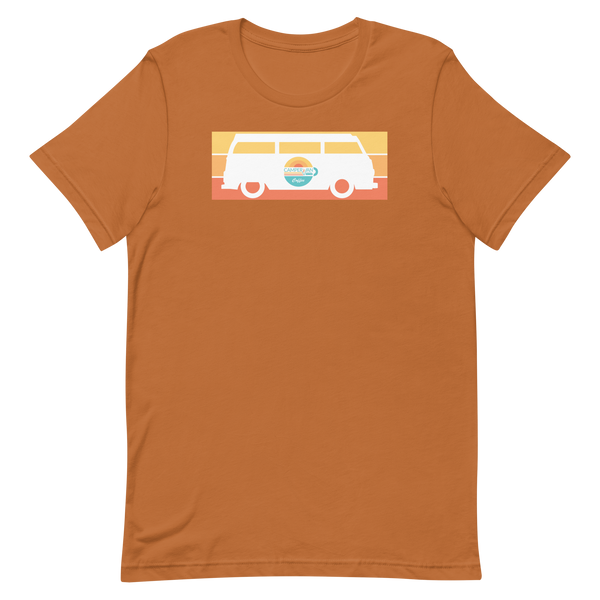 Unisex Sunset Campervan T-Shirt, (front design)